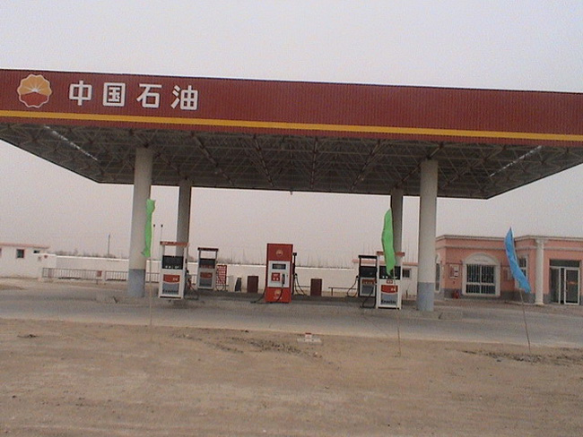汉川加油站网架