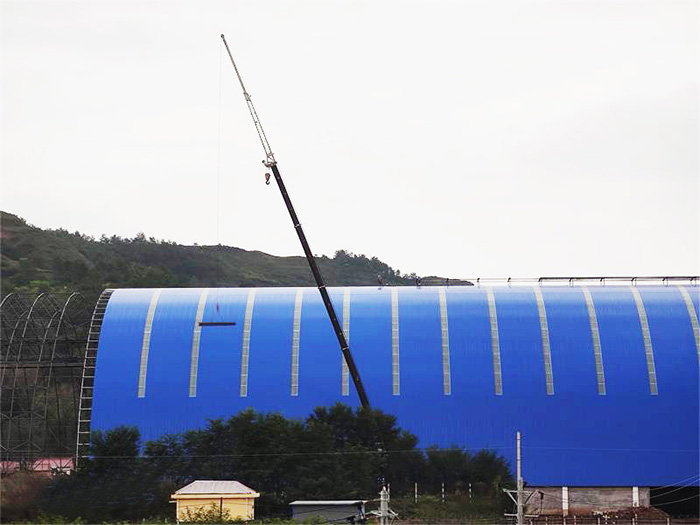 平湖煤棚网架工程